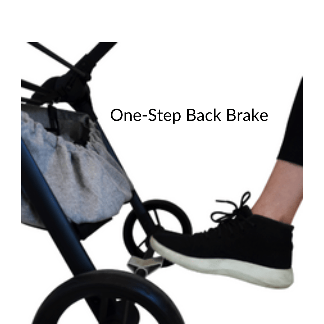 VOOMcart one-step back brake easy to engage